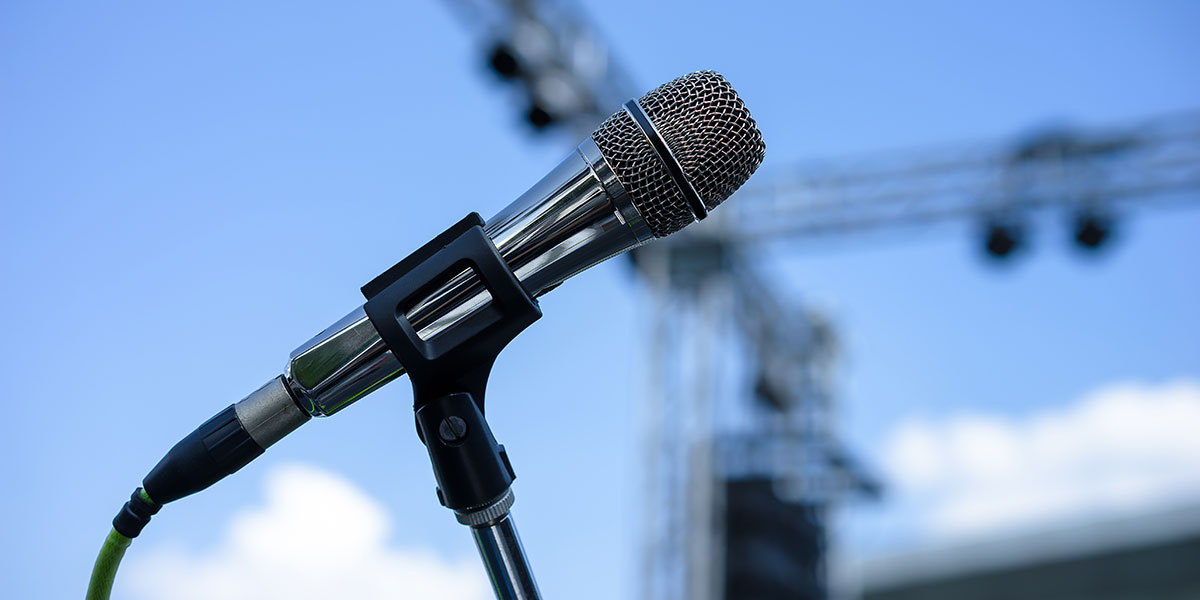 Outdoor music venue weather solutions AnythingWeather