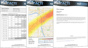 reports of hail
